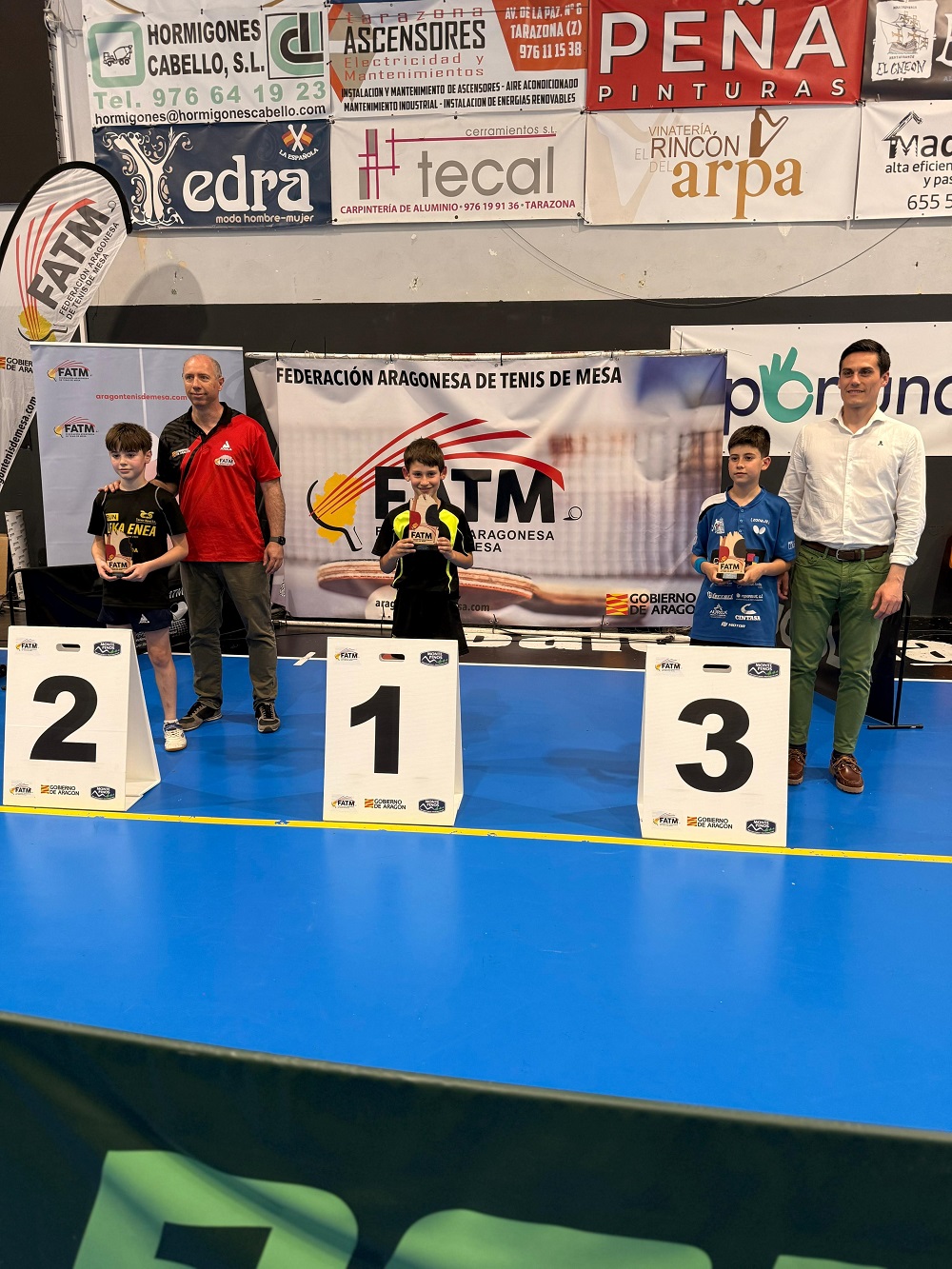 El Polideportivo Municipal de Tarazona fue el escenario del II Torneo Challenger Junior Norte 24/25
